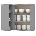 Aéreo esquinero Americana gris 94cm