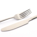 Juego de cubiertos 24 pzas acero inox HP