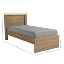 Cama 1.5 plaza Freijo