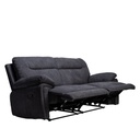 Sofá reclinable 3 cuerpos Small grafito