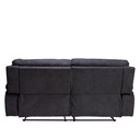Sofá reclinable 3 cuerpos Small grafito