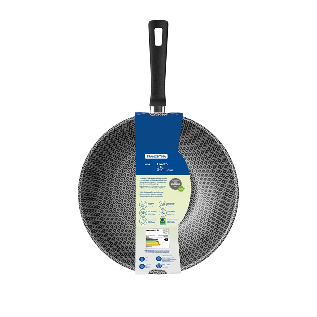 Olla Wok Loret 28cm