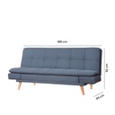 Futon Odessa gris