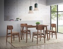 Comedor 4 sillas Morocco café