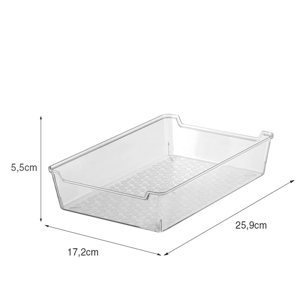 Caja organizadora plástico 26x17x5.5cm