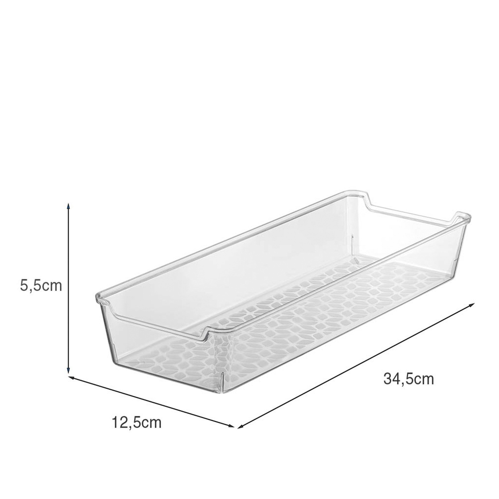 Caja organizadora plástico 34.5x12.5x5.5cm