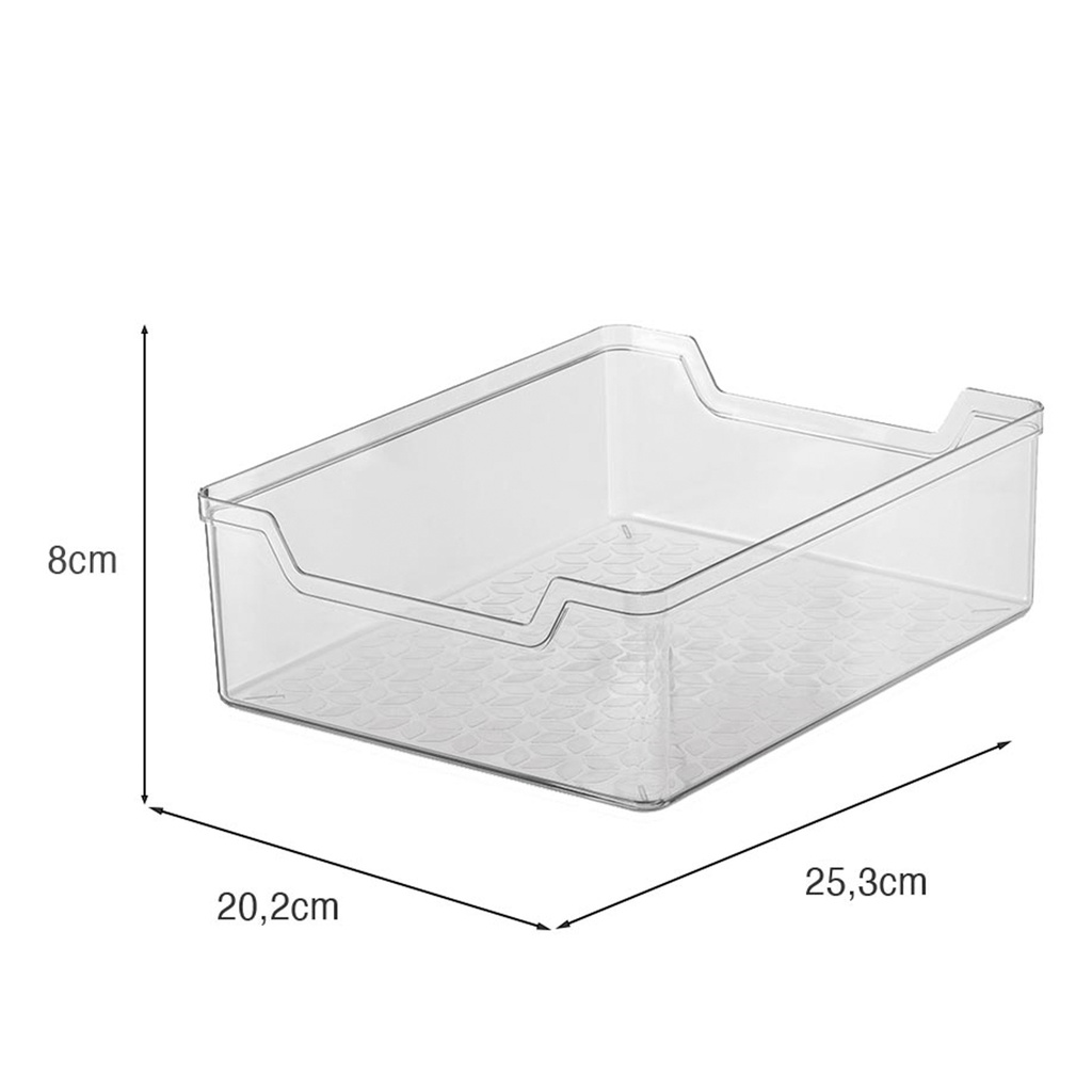 Caja organizadora plástico 25x20x8cm
