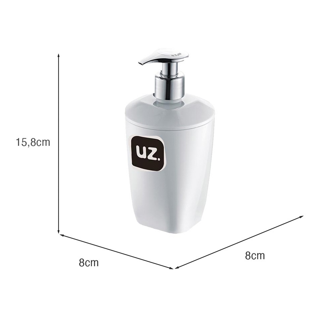 Jabonera blanco 300ml