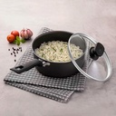 Olla  Loreto gris 18cm 20383/018