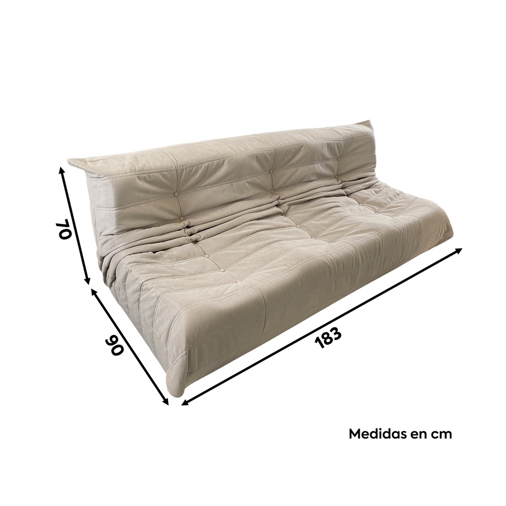 Sofá Modular 3 Cuerpos Togo