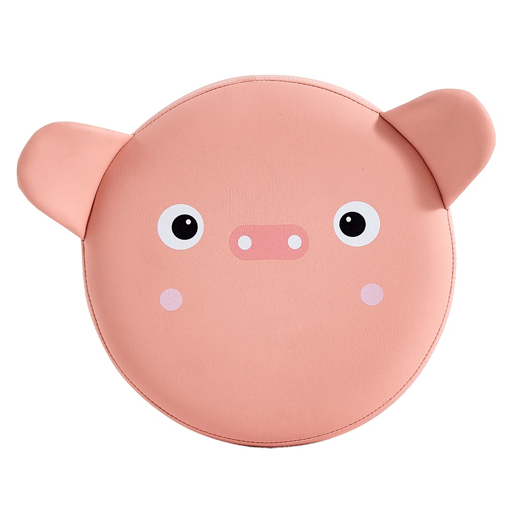 Pouf infantil rosado