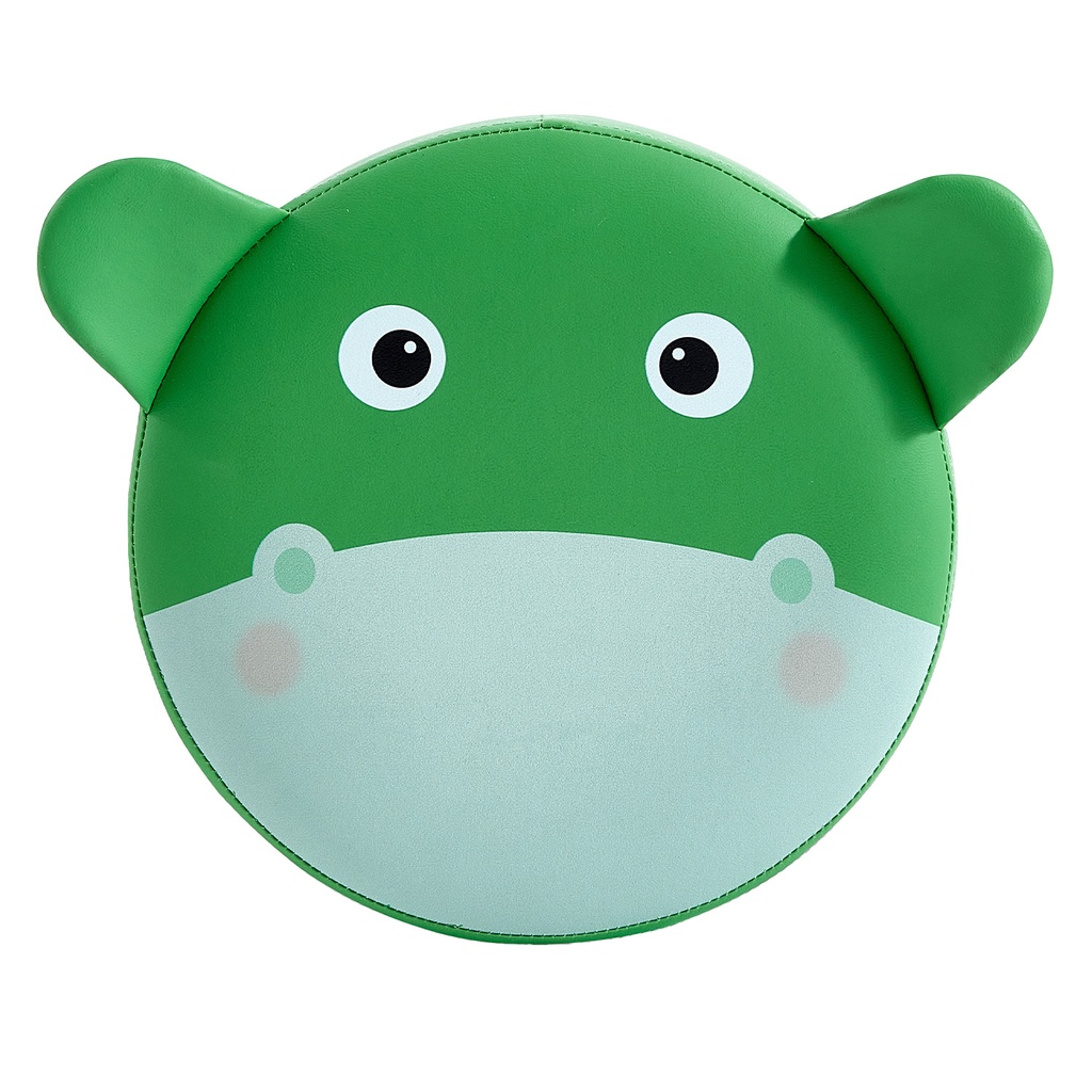 Pouf infantil verde