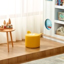 Pouf infantil amarillo