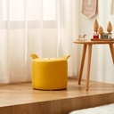 Pouf infantil amarillo