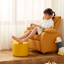 Pouf infantil amarillo