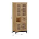Vitrina Madri bar 80cm
