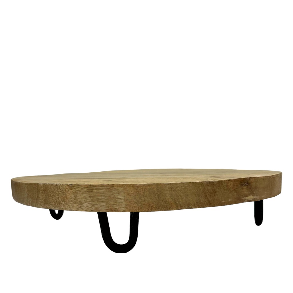 Pedestal redondo madera 29cm