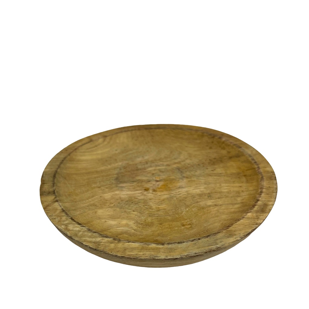 Plato madera 15cm