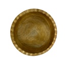 Bowl madera deco 15x15x5cm