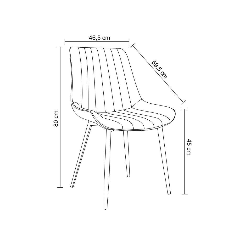 Silla Eco Cuero Tainá 