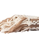 Manta blanco beige 127x152cm