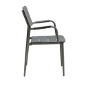 Silla Terraza Granada negro