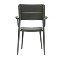Silla Terraza Granada negro