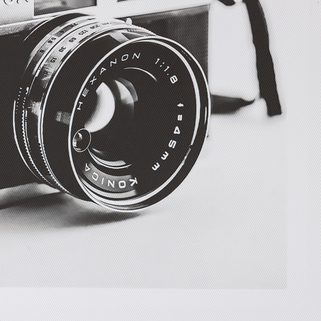 Canvas B&W retro 1 35x35cm