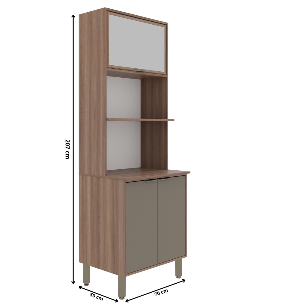 Kit Duplo Louise 3 Puertas 70cm