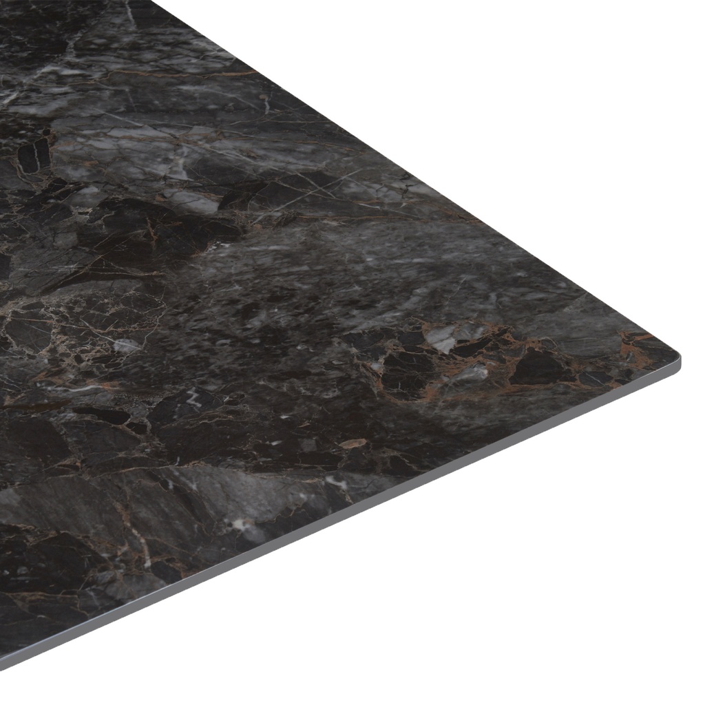 Mesa comedor 6 puestos Verona negro 