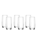 Vaso largo 390ml set de 6