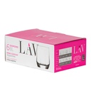 Vaso whisky 290ml set de 6