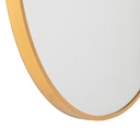 Espejo Uri dorado 60cm