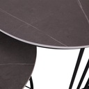 Mesa centro Ferrara set de 2 gris