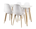 Juego Comedor 4 Sillas Elisa