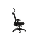 Silla oficina alta Nez negro