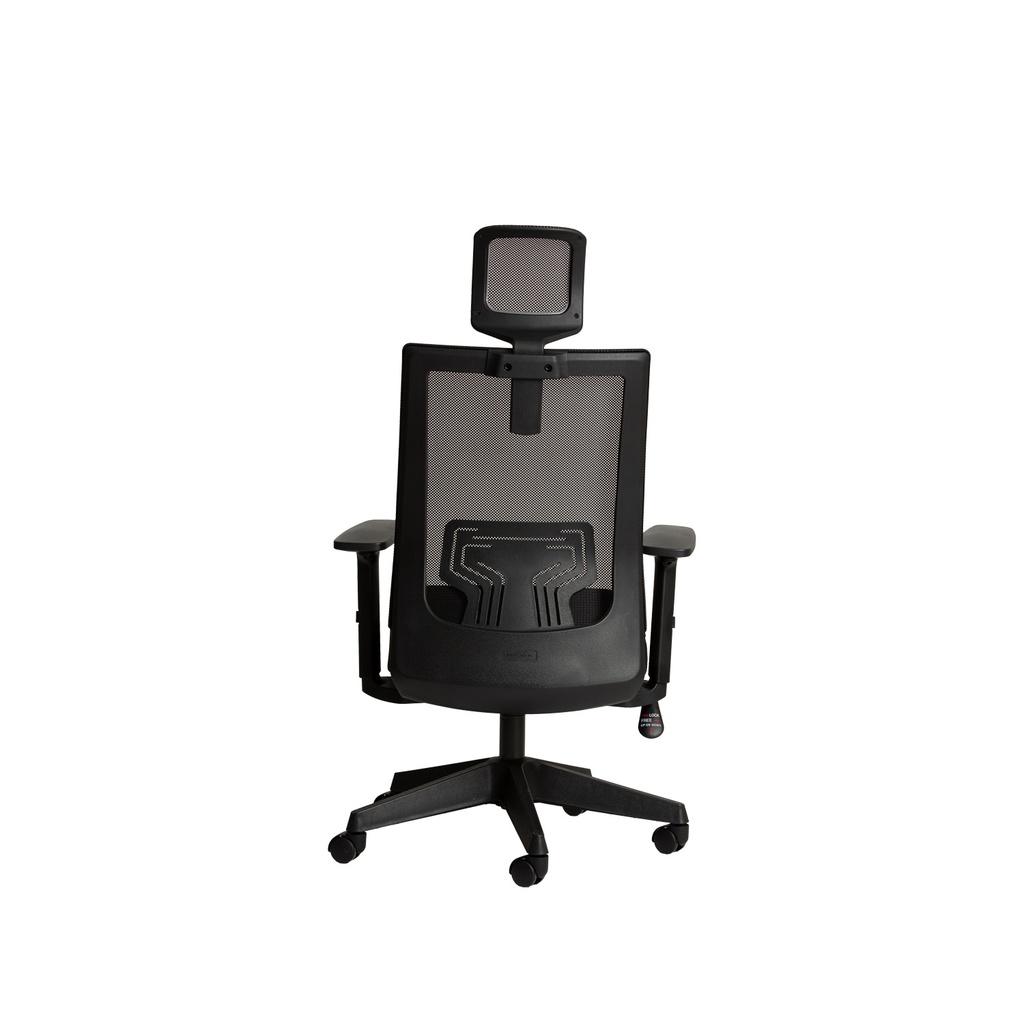 Silla oficina alta Nez negro