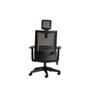 Silla oficina alta Nez negro