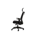 Silla oficina alta Nez negro