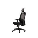 Silla oficina alta Nez negro