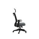 Silla oficina alta Nez gris