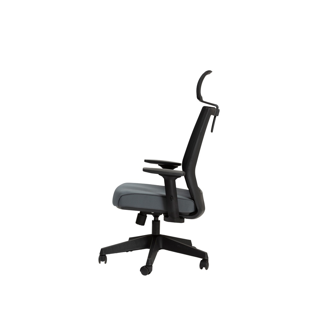 Silla oficina alta Nez gris