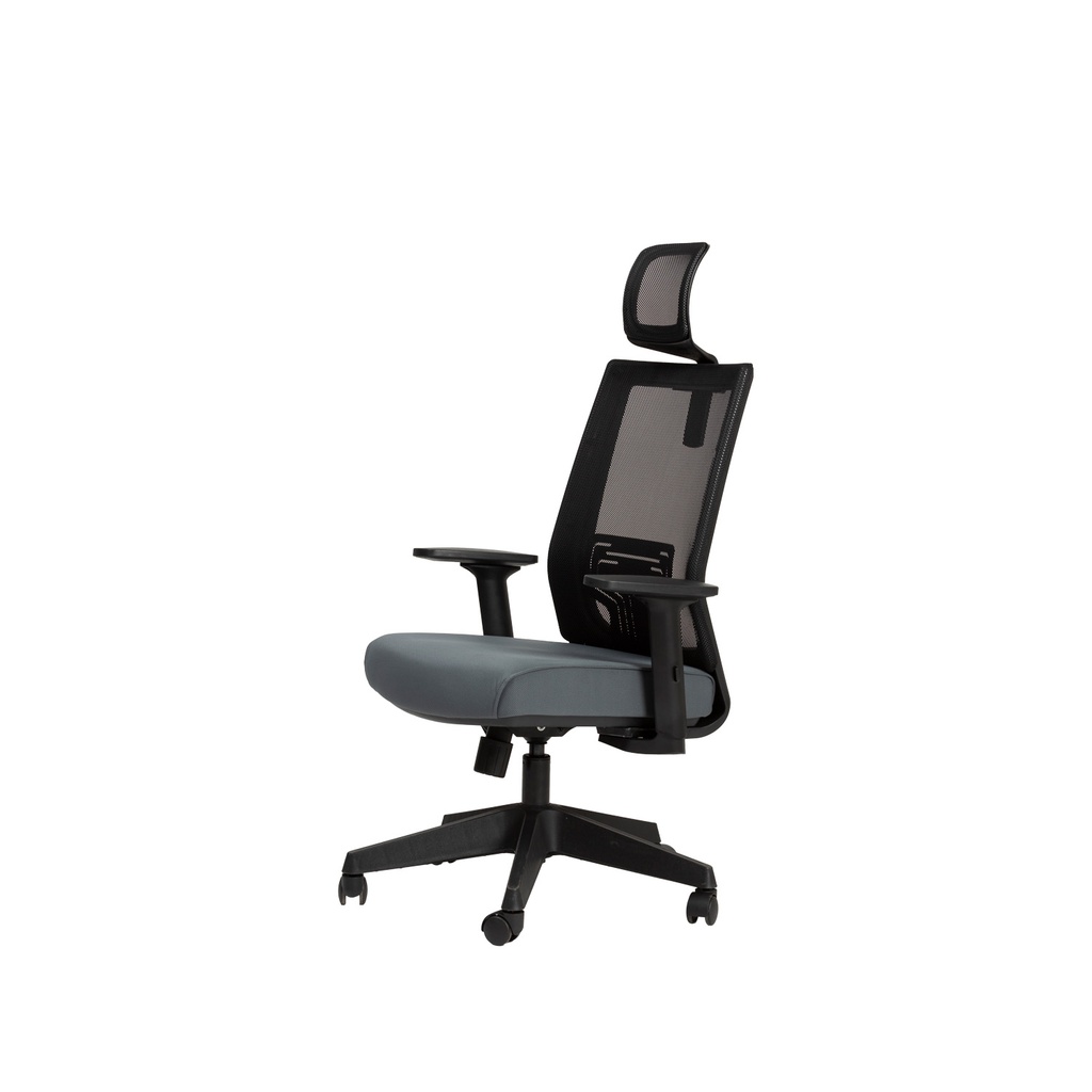 Silla oficina alta Nez gris