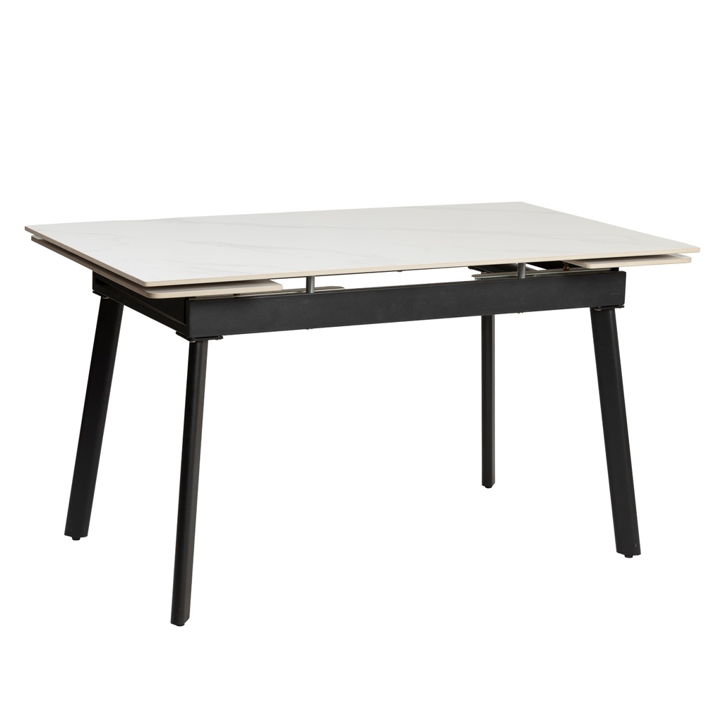 Mesa extensible 6 puestos Burano blanco