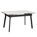 Mesa extensible 6 puestos Burano blanco