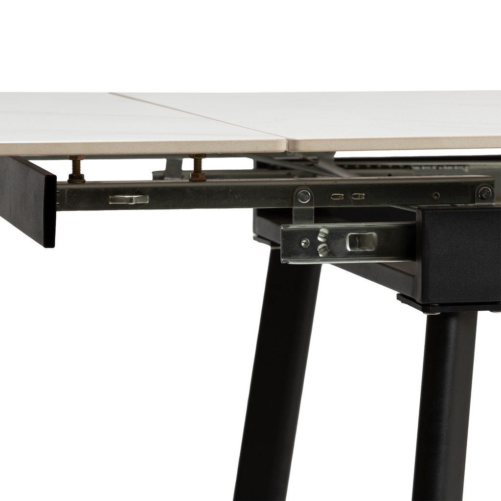 Mesa extensible 6 puestos Burano blanco