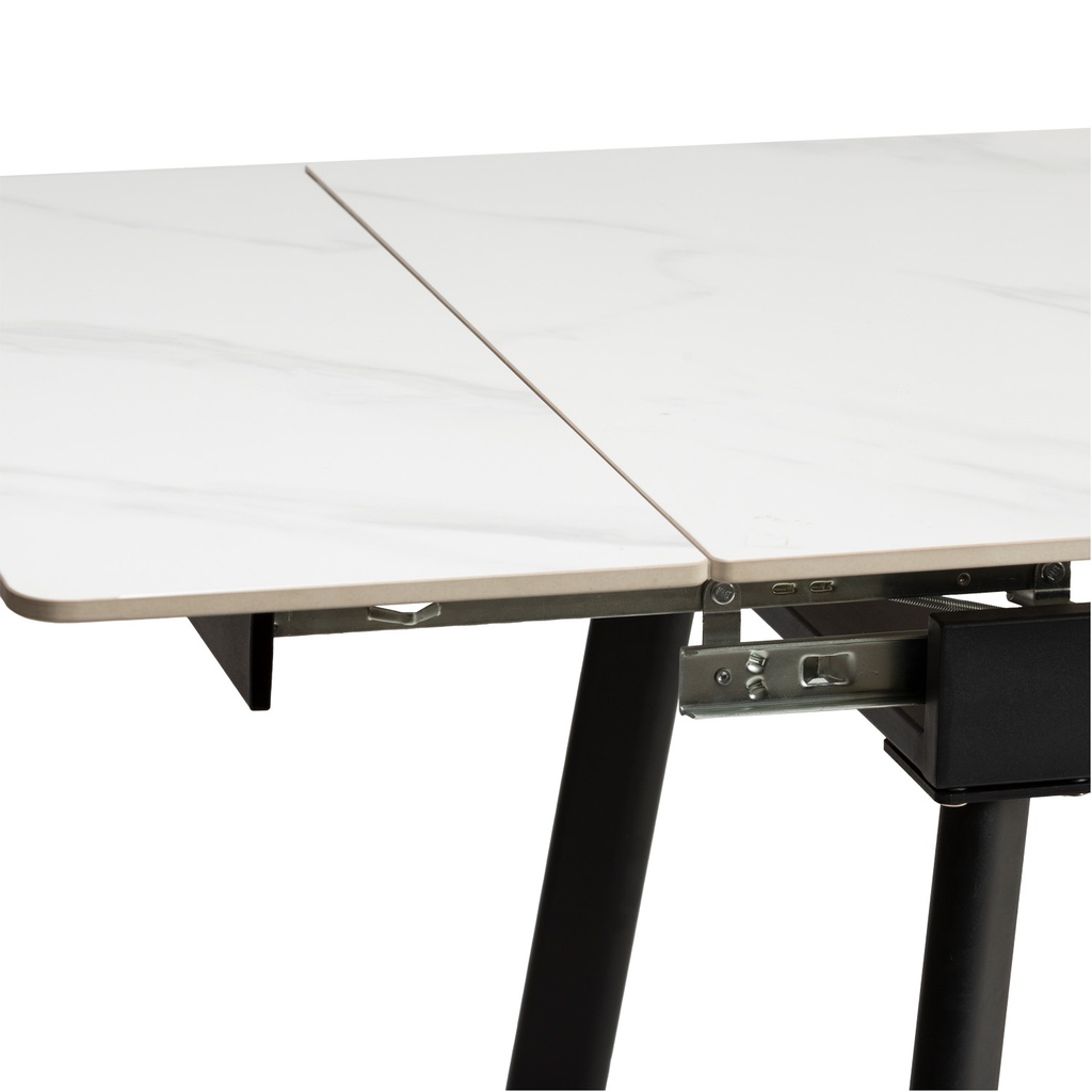 Mesa extensible 6 puestos Burano blanco