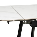 Mesa extensible 6 puestos Burano blanco