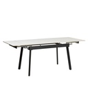 Mesa extensible 6 puestos Burano blanco