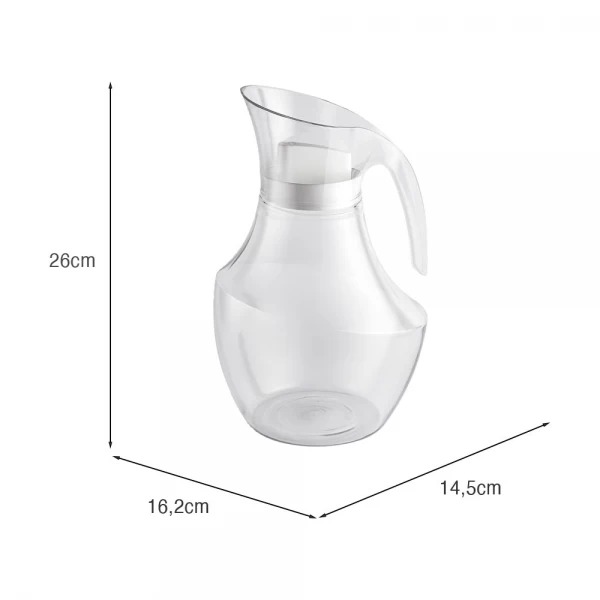 Jarra transparente 2L,1